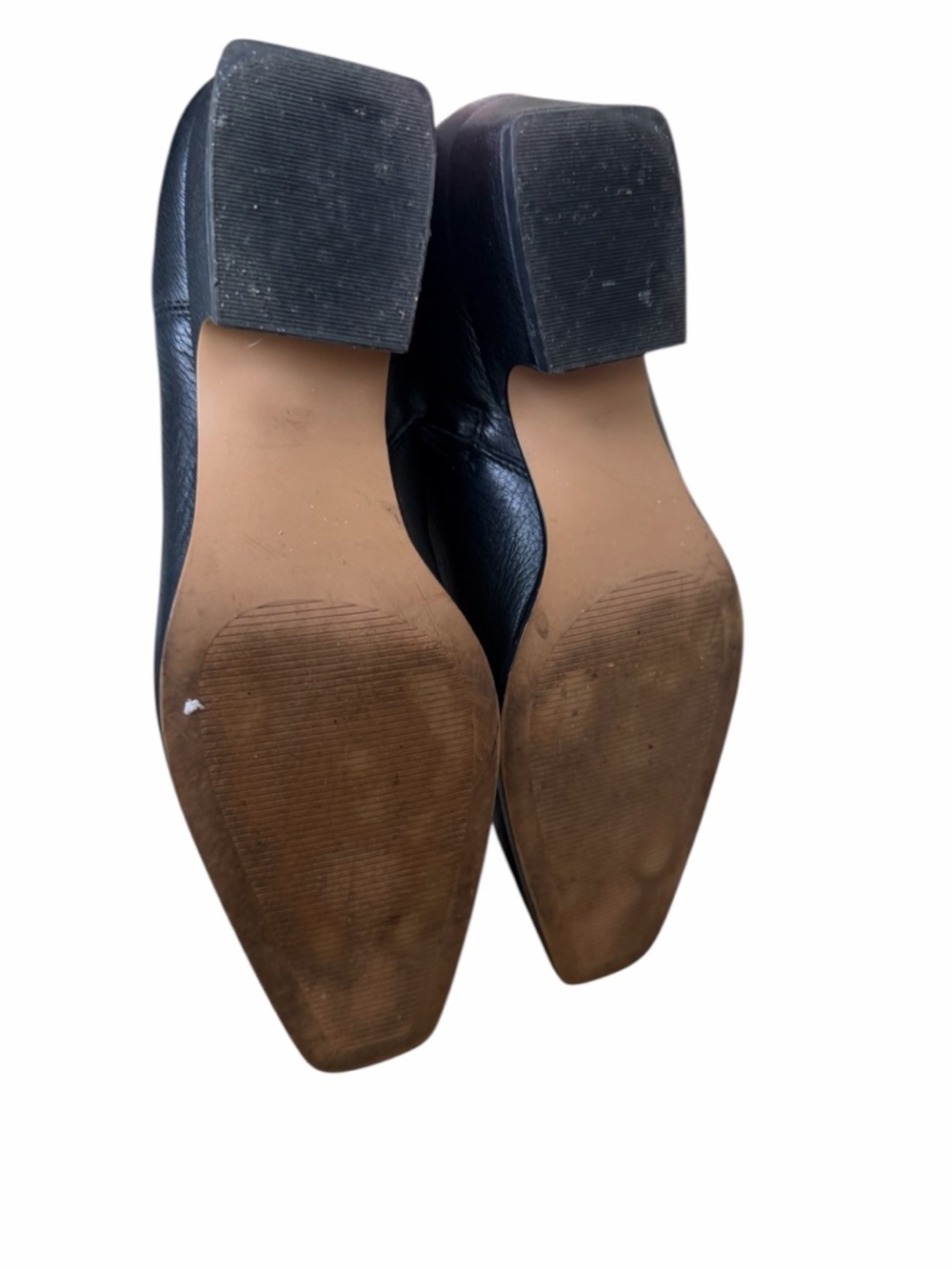 Black Leather Ankle Boots - Picture 5 of 7
